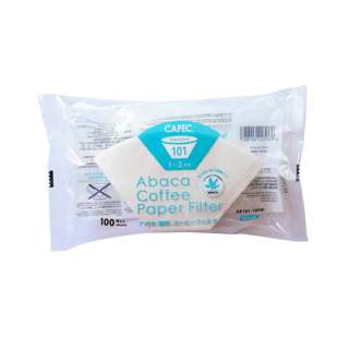CAFEC Abaca Trapezoid Filter Paper 1Cup (White)
