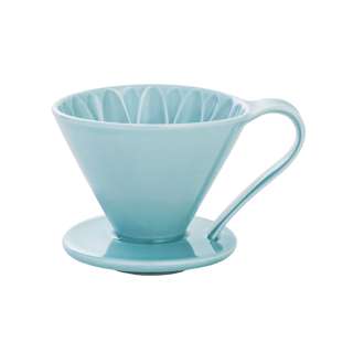 CAFEC Flower Dripper (Blue) for 1 Cup