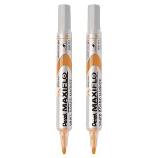 PENTEL MWL5S Maxiflo Whiteboard Marker Bullet Tip - Orange