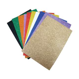 VIP A4 Glitter Foam Paper Mix Color