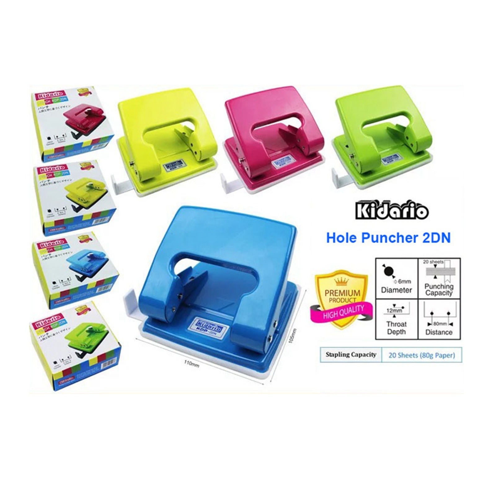 ta-pun2 Alfax PU24 2-Hole Puncher - Black | NTUC FairPrice