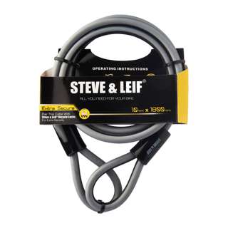Steve & Leif Bicycle Lock Cable (10mmx1800mm)
