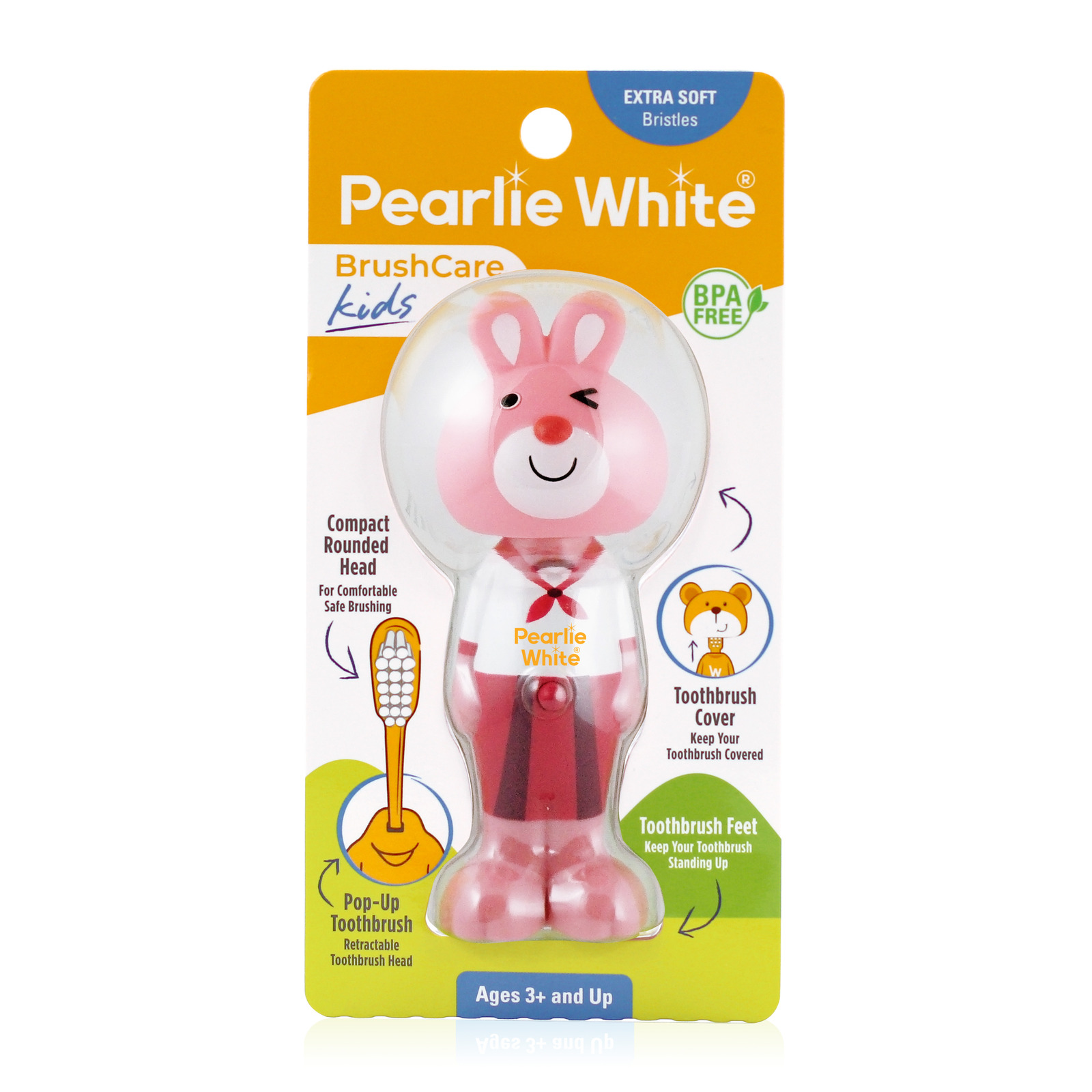 Pearlie White Kids Toothbrush Bunny