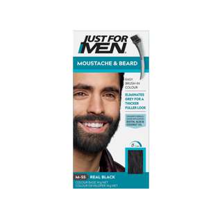 Just For Men Brush-In Color Gel Beard & Sideburns -Real Black
