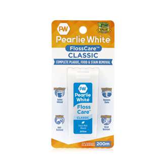 Pearlie White FlossCare Classic Waxed Mint Floss