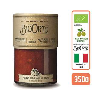 BioOrto Organic Pasta Sauce - Basil Olive Oil Italy
