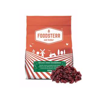 Foodsterr Organic Canadian Dried Cranberries Foodsterr Organic Canadian Dried Cranberries