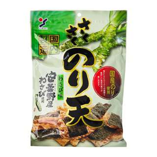 Yamaei Saku Japanese Seaweed Tempura Snack -Wasabi Flavor Yamaei Saku Japanese Seaweed Tempura Snack -Wasabi Flavor