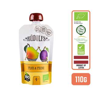 Rudolfs Organic Pear & Prune - Foodsterr Puree Rudolfs Organic Pear & Prune - Foodsterr Puree