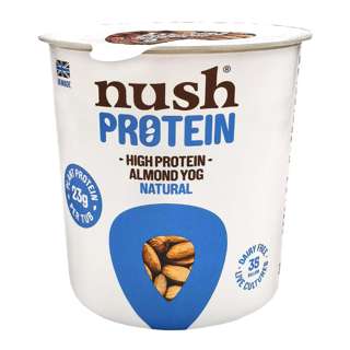 Nush Natural High Protein Almond Yogurt Vegan and Dairy Free Nush Natural High Protein Almond Yogurt Vegan and Dairy Free