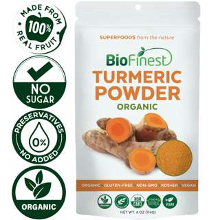 Biofinest Turmeric Powder - Raw Organic Pure Superfood