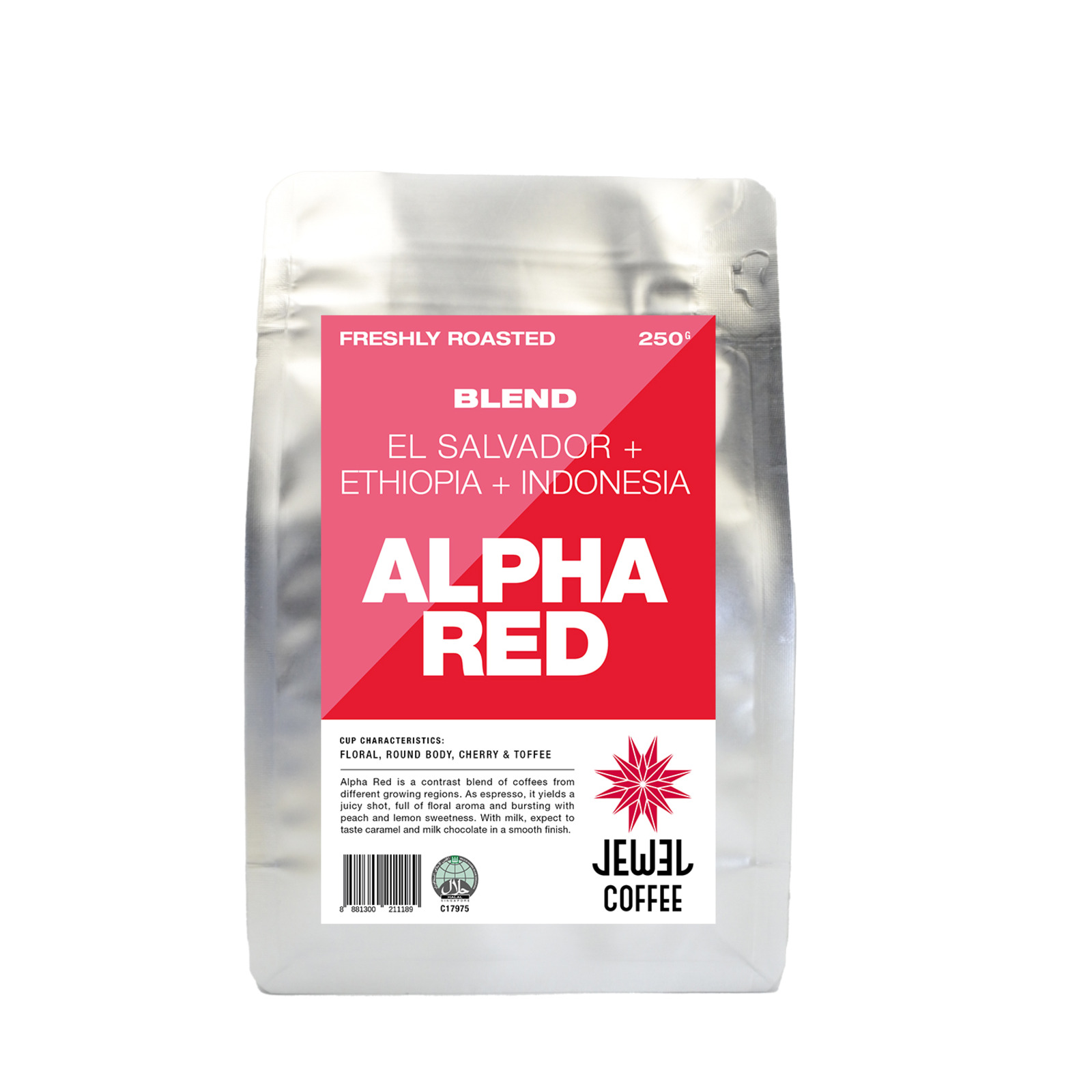 Jewel Coffee Ground Coffee Alpha Red NTUC FairPrice