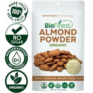 Biofinest Almond Powder - Raw Organic Pure Superfood