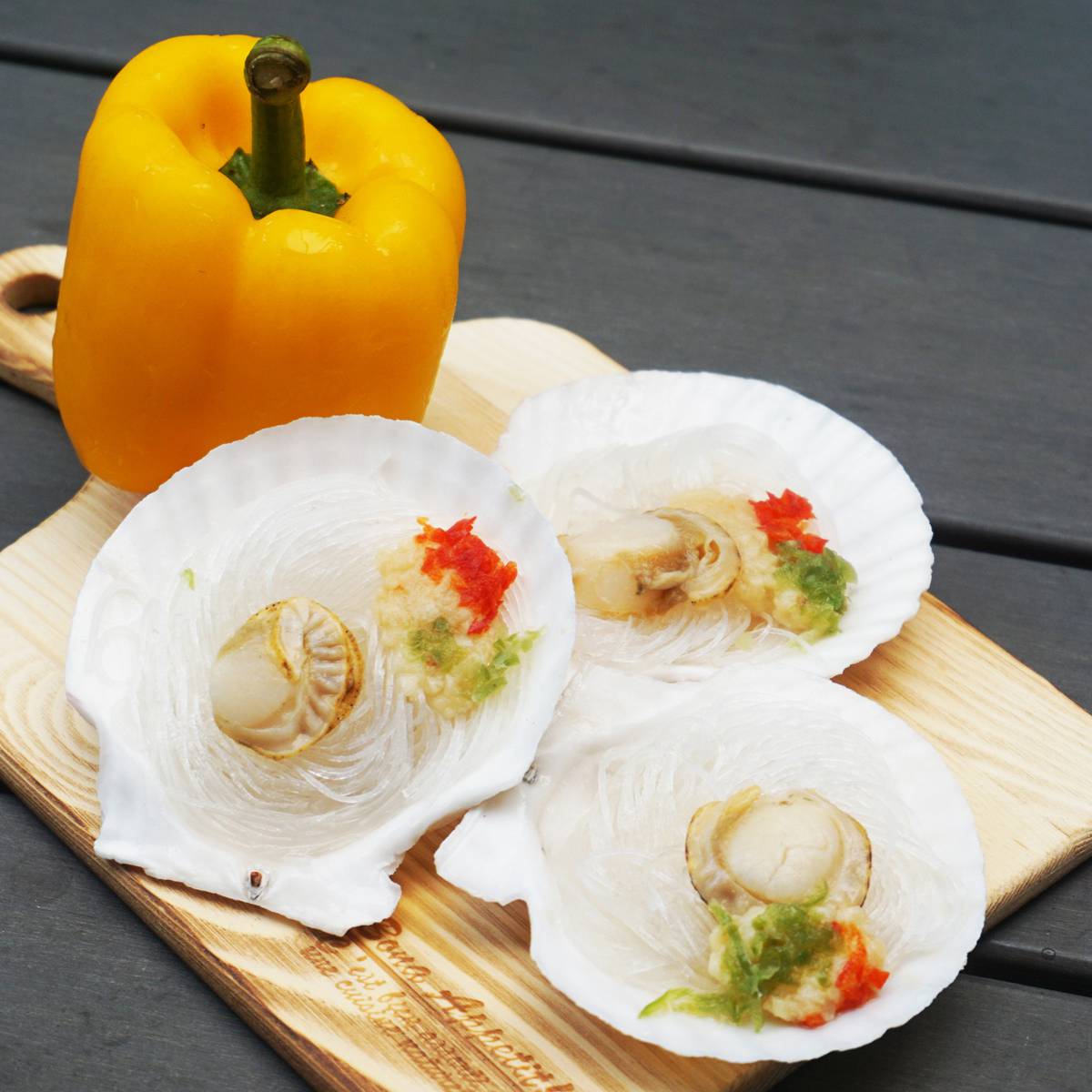 Catch Seafood Garlic Scallop With Vermicelli (Frozen) NTUC FairPrice