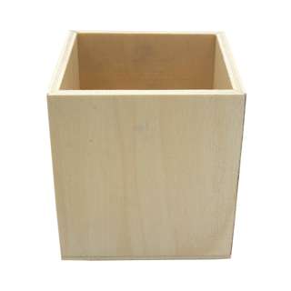 VIP Square Wooden Pen Holder VIP Square Wooden Pen Holder
