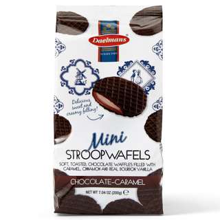 Daelmans Daelmans Mini Stroopwafels - Chocolate