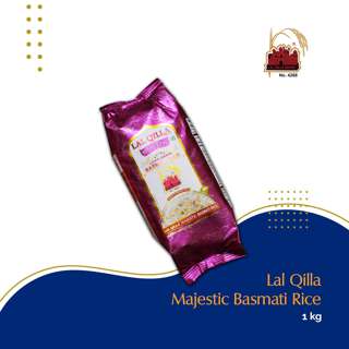 Lal Qilla Majestic Long Grain Basmati Rice 1 Kg -- By Dashmes Lal Qilla Majestic Long Grain Basmati Rice 1 Kg -- By Dashmes