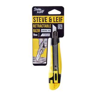 Steve & Leif Neon Yellow 9MM Penknife