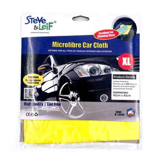 Steve & Leif Microfiber Car Cleaning Cloth