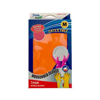 Steve & Leif Nitrile Household Dishwashing Glove (M)