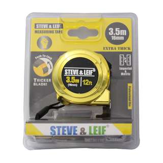 Steve & Leif Professional Measuring Tape (3.5M X 16 MM)