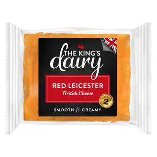 The King's Dairy Red Leicester Cheese The King's Dairy Red Leicester Cheese