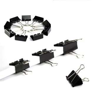 VIP Binder Clip - Black (25mm)