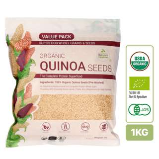Nature's Superfoods Organic White Quinoa Seeds