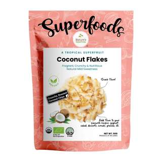 Nature's Superfoods Organic Coconut Flakes Chips Snack