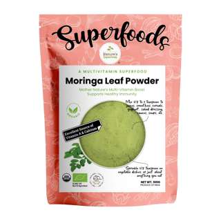 Nature's Superfoods Organic Raw Moringa Leaf Powder