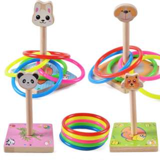 VIP Wooden Ring Toss Set VIP Wooden Ring Toss Set