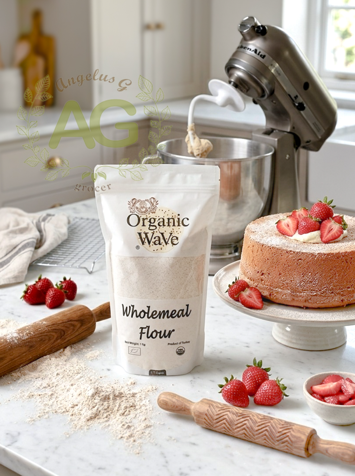 Mamami Organic Wave Wholemeal Flour
