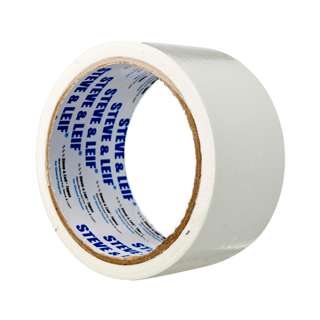 Steve & Leif White Cloth Tape White (48mm x 7m)