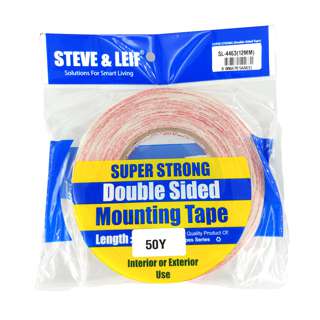 Steve & Leif Super Sticky Double Sided Tissue Tape (50Y) 12MM