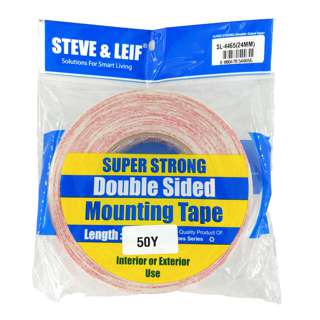 Steve & Leif Super Sticky Double Sided Tissue Tape (50Y) 24MM