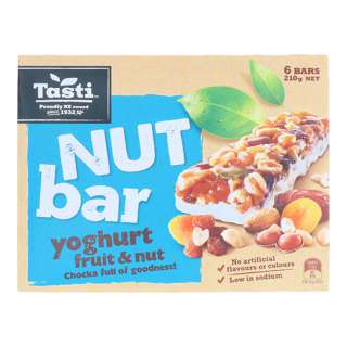 Tasti Nut Bar - Yoghurt, Fruit & Nut Tasti Nut Bar - Yoghurt, Fruit & Nut