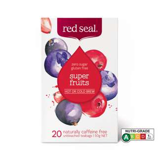Red Seal Fruit Tea Super Fruits Hot or Cold Brew 20s