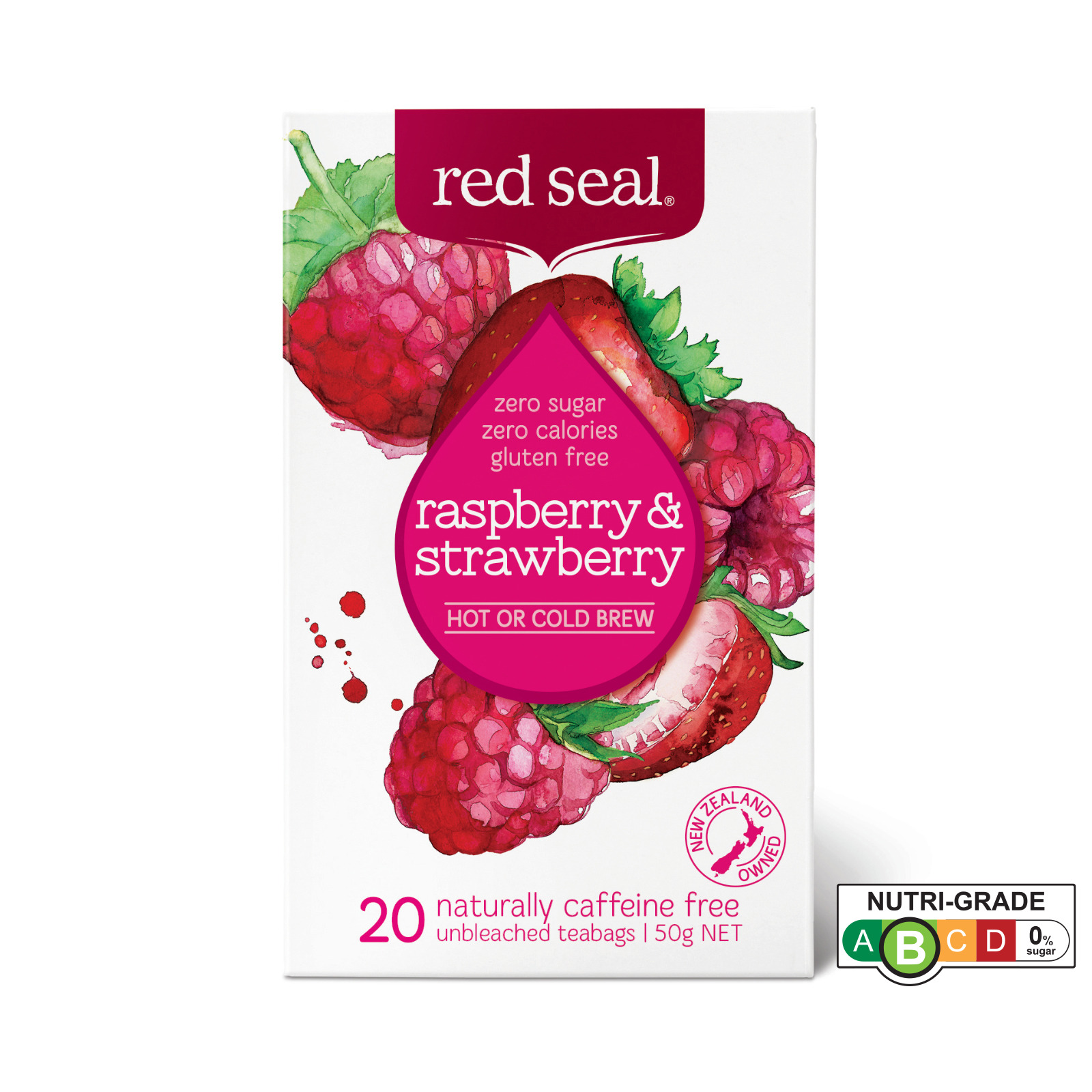 Red Seal Raspberry & Strawberry Tea | NTUC FairPrice