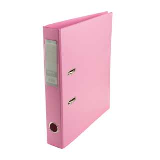 PVC Arch File 2 Inch A4 Pink