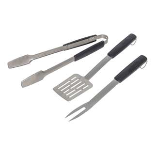 Char-Broil Aspire BBQ Spatula + Tongs + Fork Tool Set