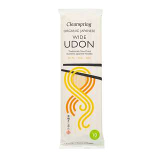 Clearspring Organic Japanese Wide Udon Noodles Clearspring Organic Japanese Wide Udon Noodles