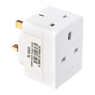 SUM 13AMP Socket Multi Plug
