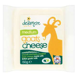 Delamere Dairy Medium Hard Goats Cheese