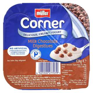 Muller Crunch Corner Milk Chocolate Digestive Muller Crunch Corner Milk Chocolate Digestive