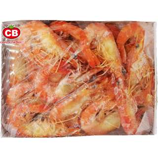 CB 41/50 Frozen Live Cooked Tiger Prawn Hoso
