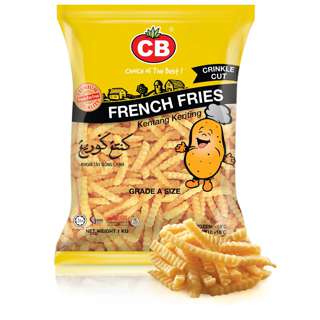 CB French Fries Crinkle Cut (Grade A) CB French Fries Crinkle Cut (Grade A)