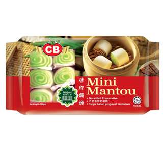 CB Mini Mantou Pandan (20pcs)