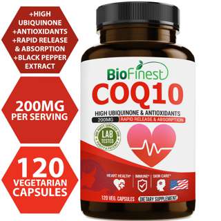 Biofinest Coenzyme Q10 - CoQ10 Supplement