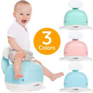ToddlerFinest 3-in-1 Whale Potty Training Toilet Seat (Blue) ToddlerFinest 3-in-1 Whale Potty Training Toilet Seat (Blue)