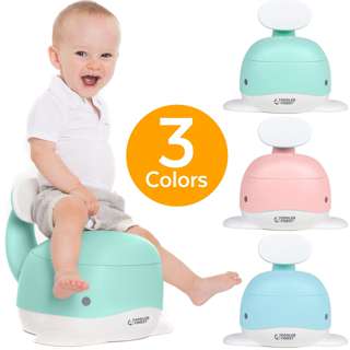 ToddlerFinest 3-in-1 Whale Potty Training Toilet Seat(Green) ToddlerFinest 3-in-1 Whale Potty Training Toilet Seat(Green)